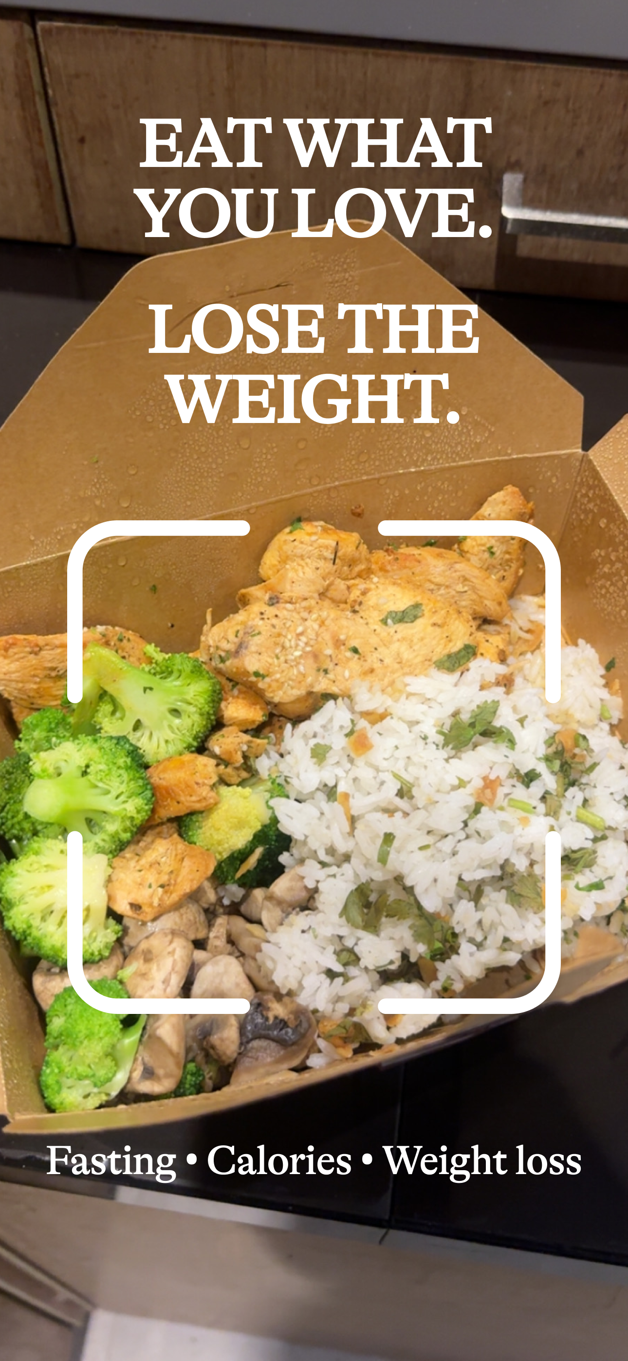 TraceMeal analyse une photo de repas avec un cadre de scan